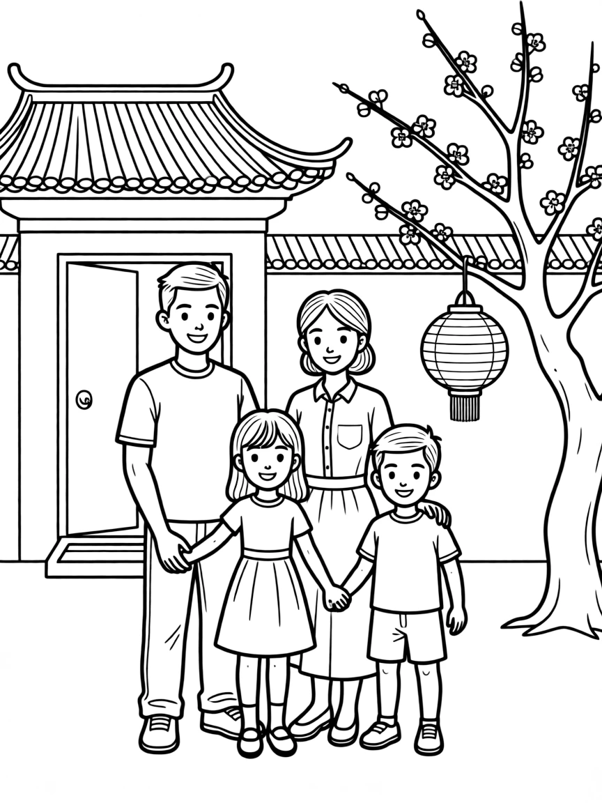 A Chinese family