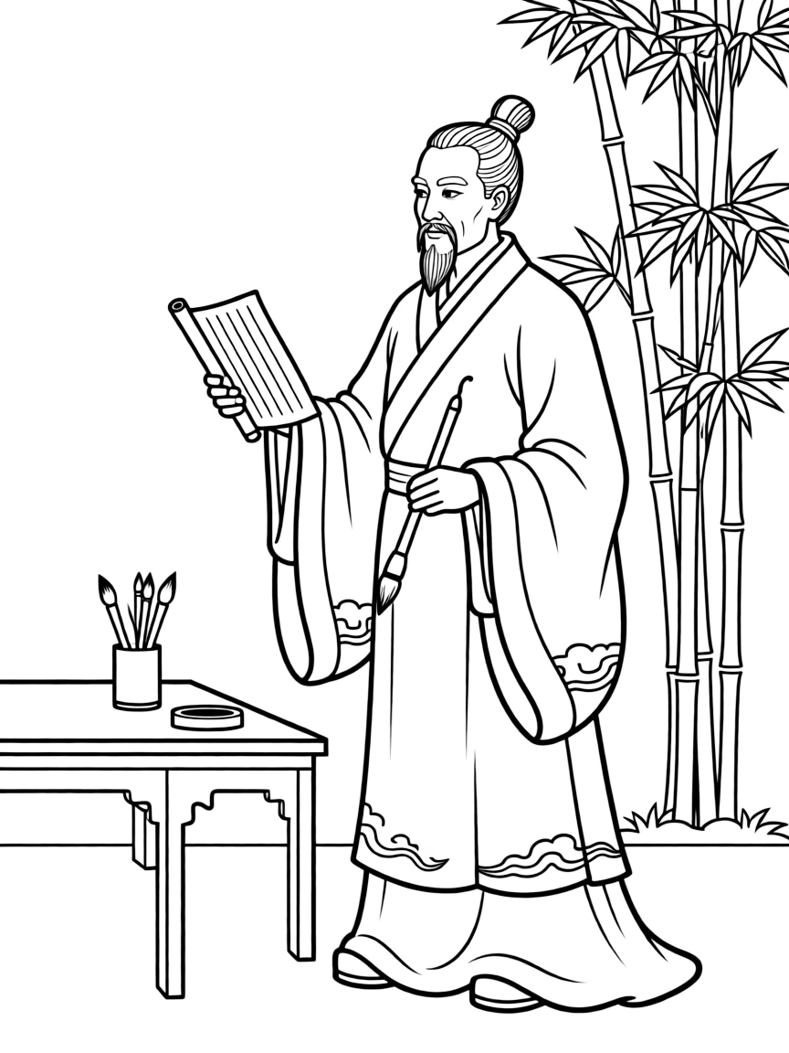 A Chinese scholar