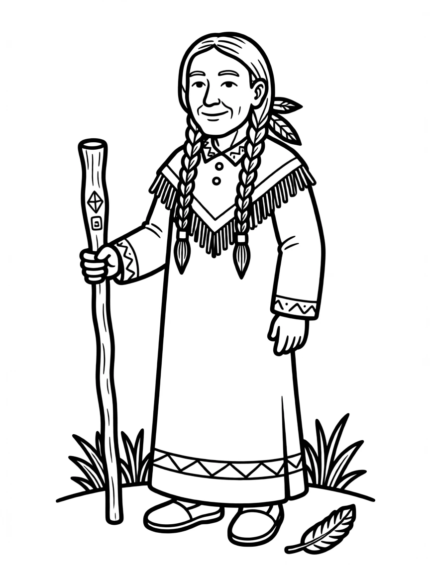 A Native American elder