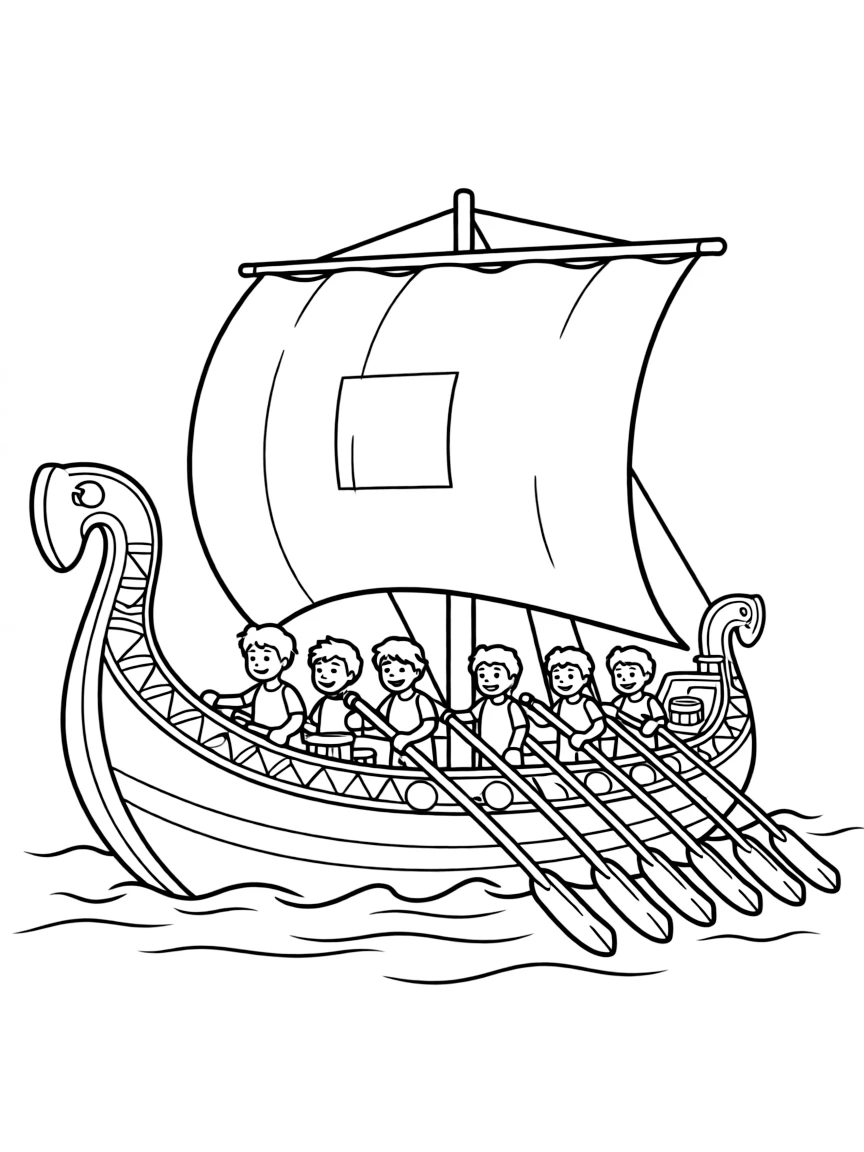 A Greek trireme