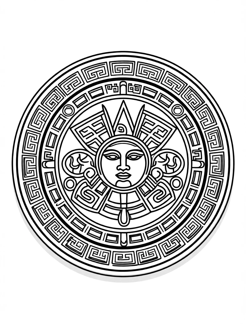 An Inca gold piece