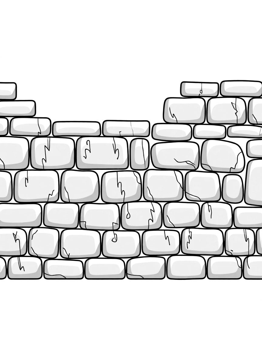 An Inca stone wall