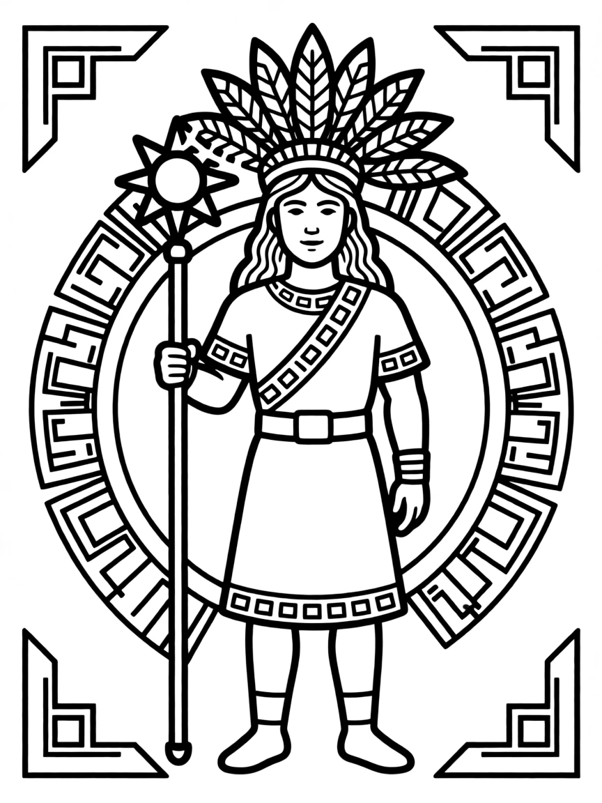 An Inca god image