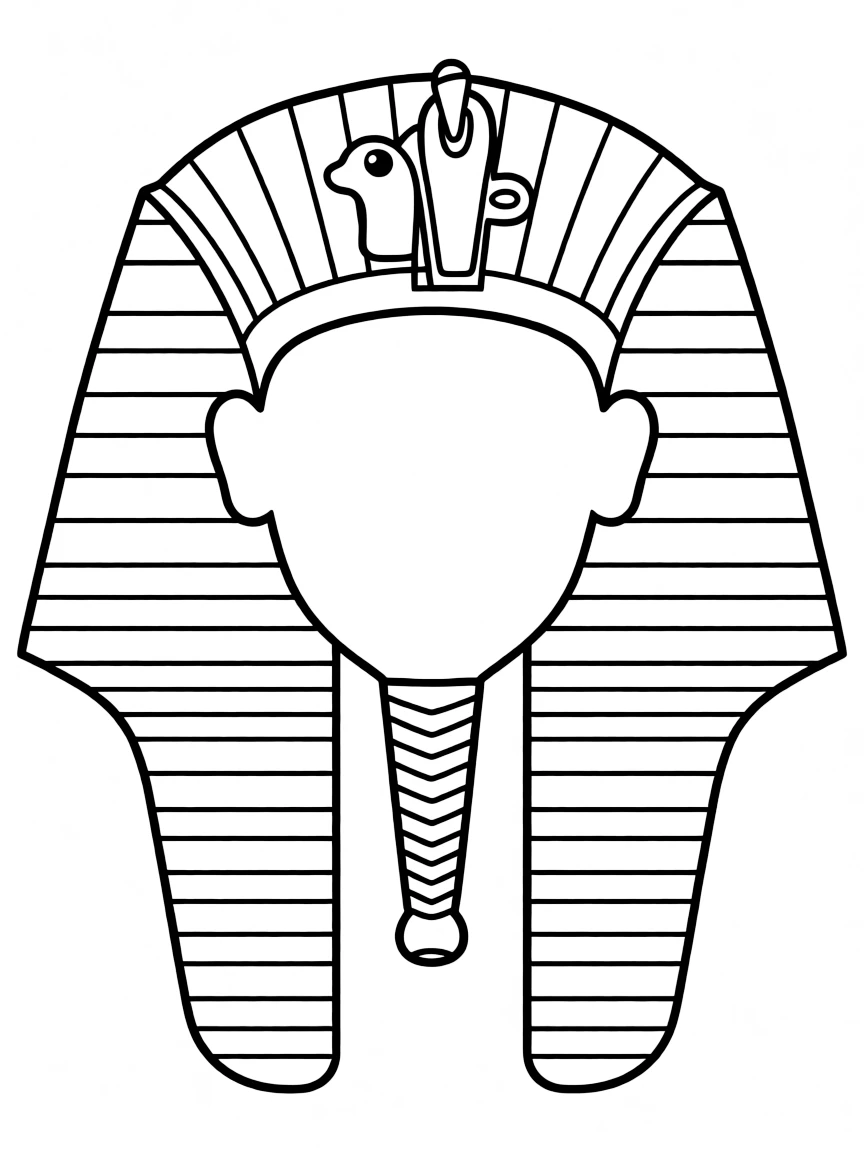 An Egyptian pharaoh's crown
