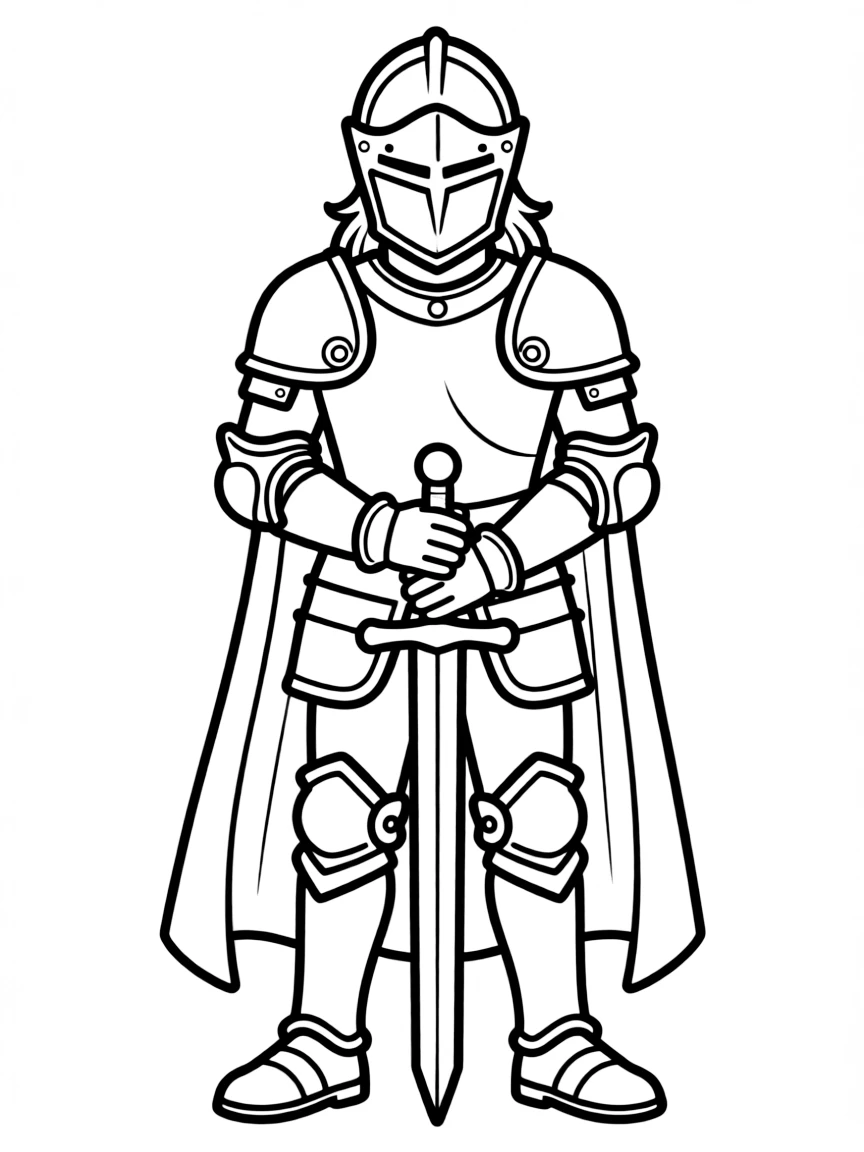 A knight's full armor