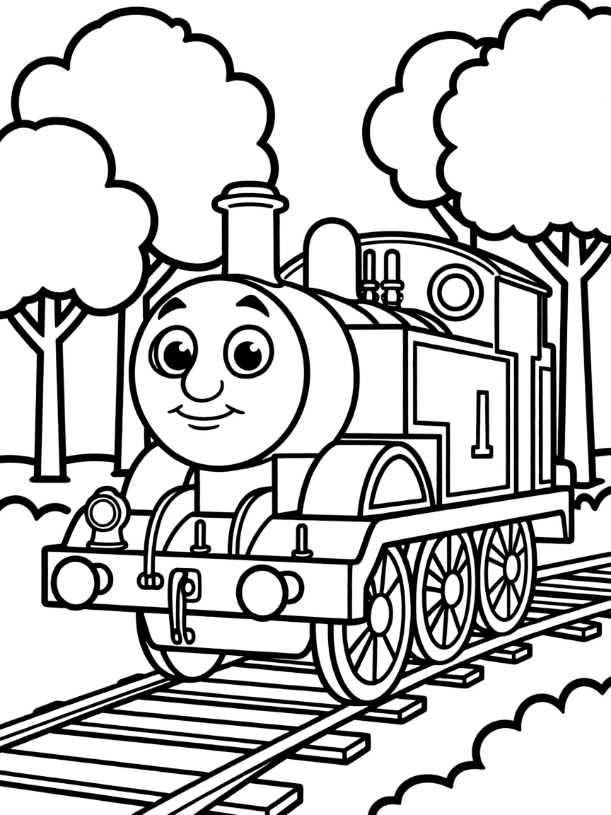 (Thomas & Friends TV show) Henry in the forest.