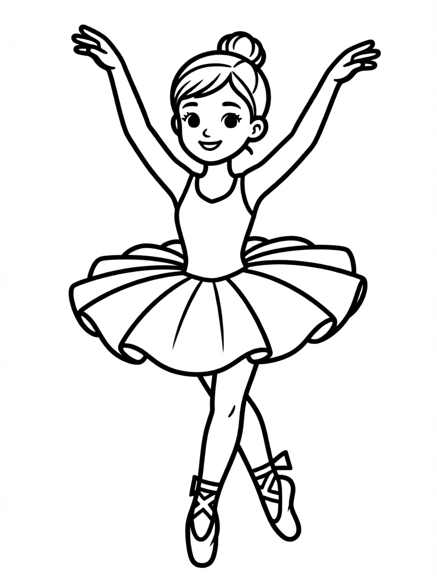 A dancer wearing a tutu.