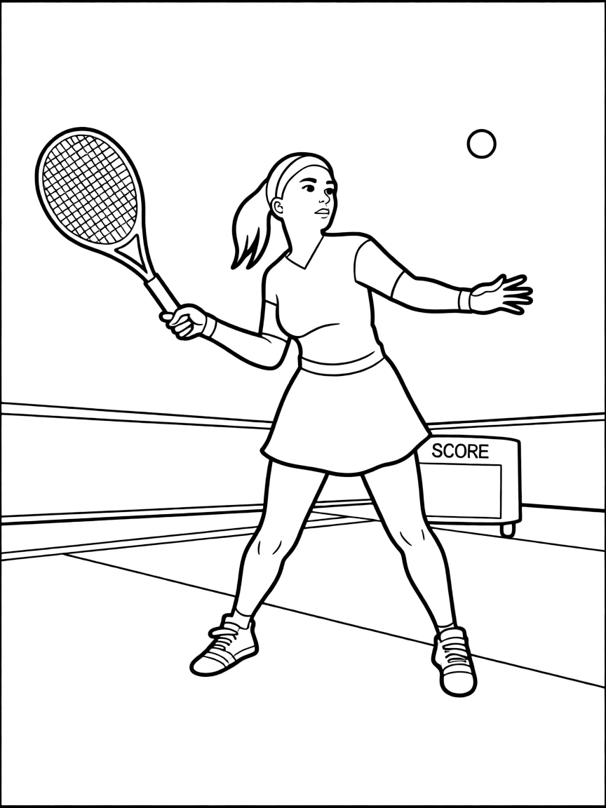 Venus Williams playing tennis.