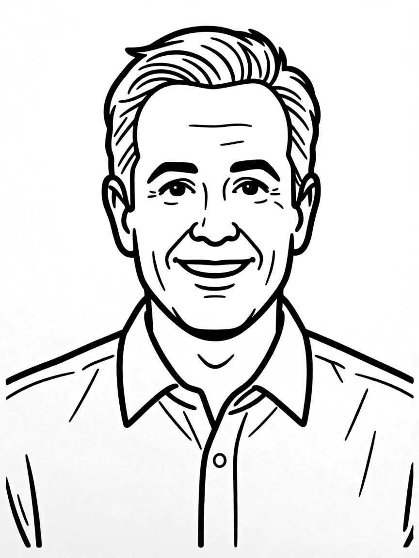 Tom Hanks smiling.