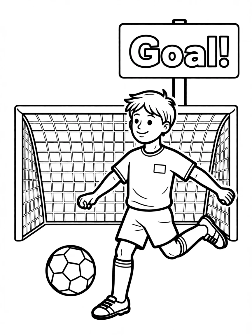 Cristiano Ronaldo scoring a goal.