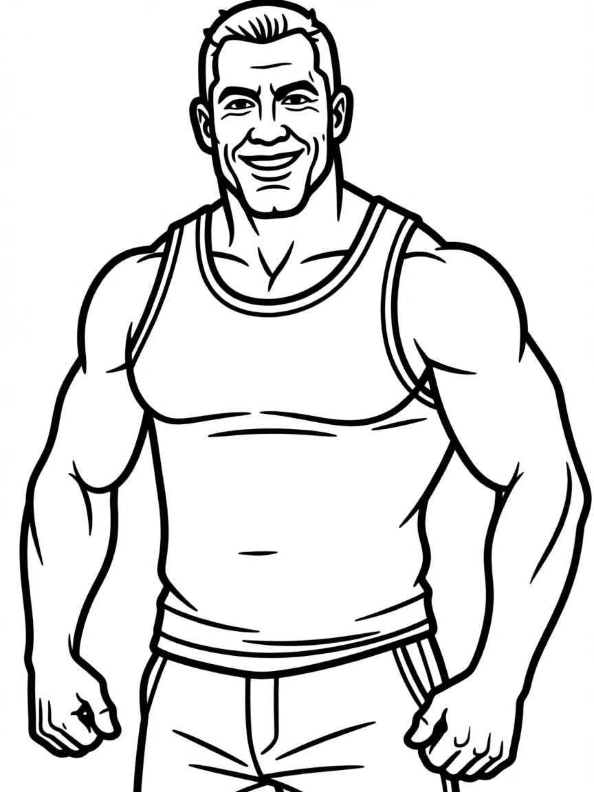 Dwayne "The Rock" Johnson smiling.