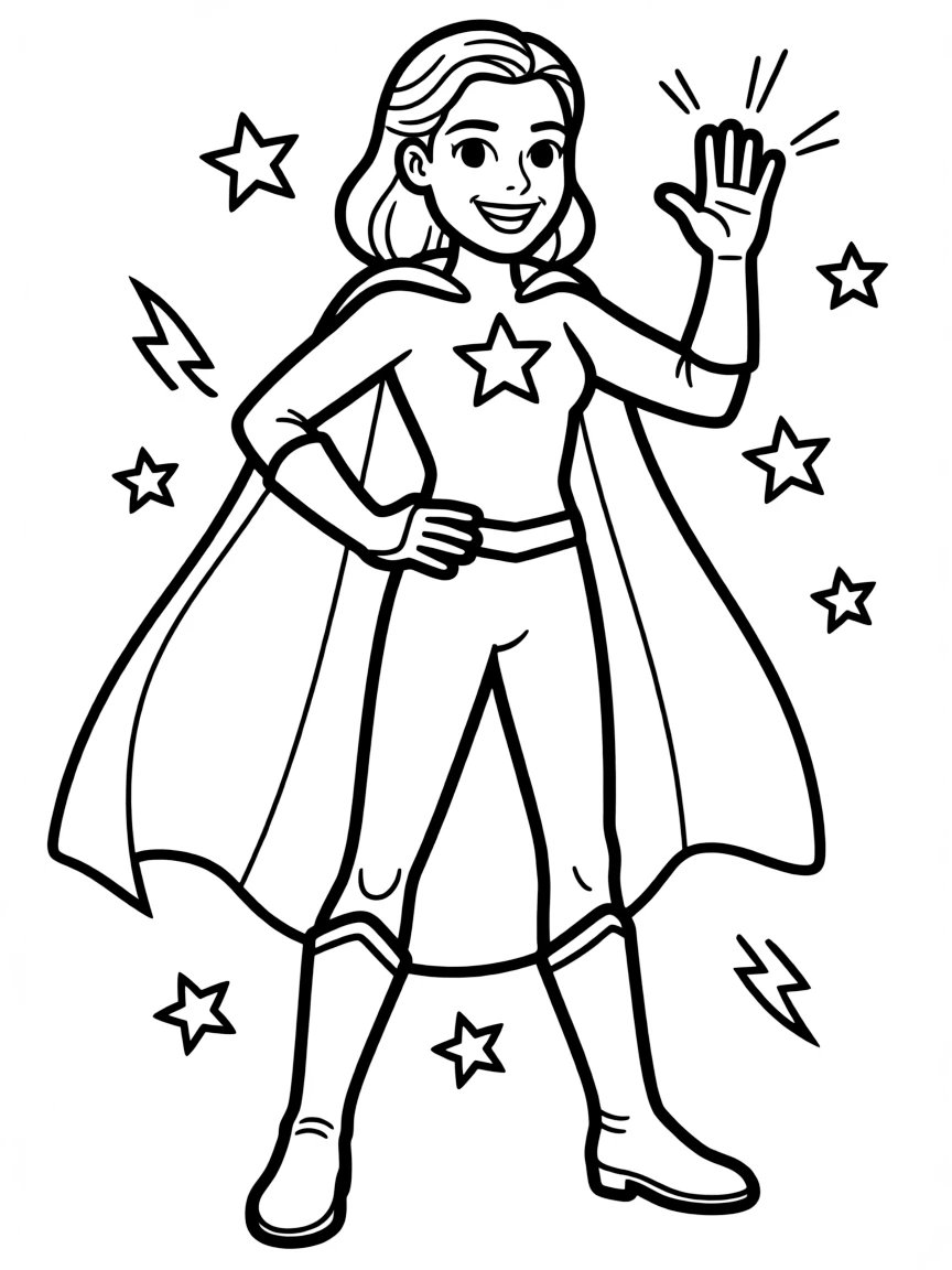 Gal Gadot as a hero.