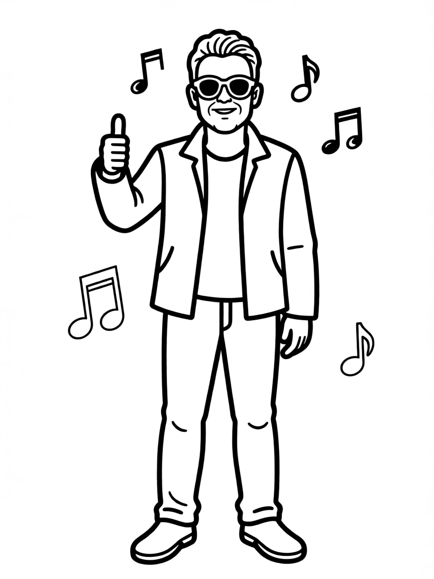 Bono wearing sunglasses.