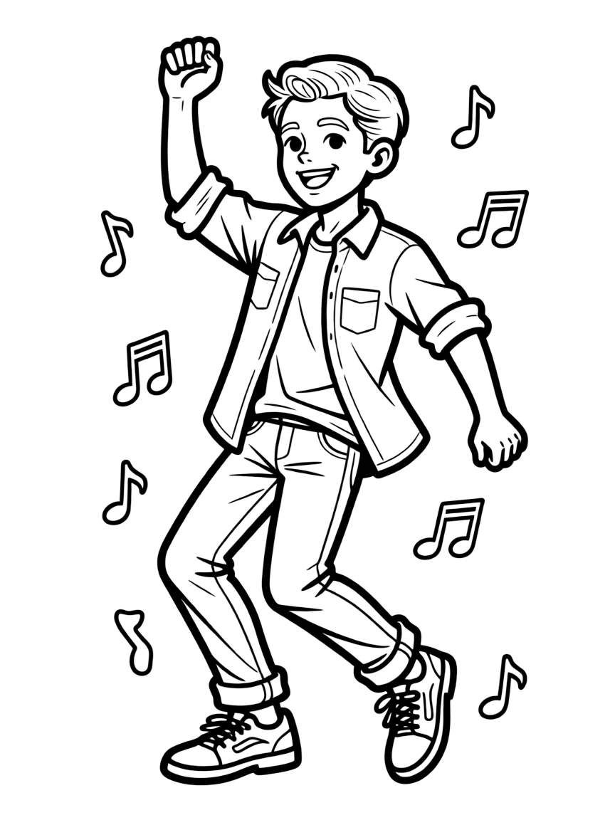 Luke Bryan dancing.