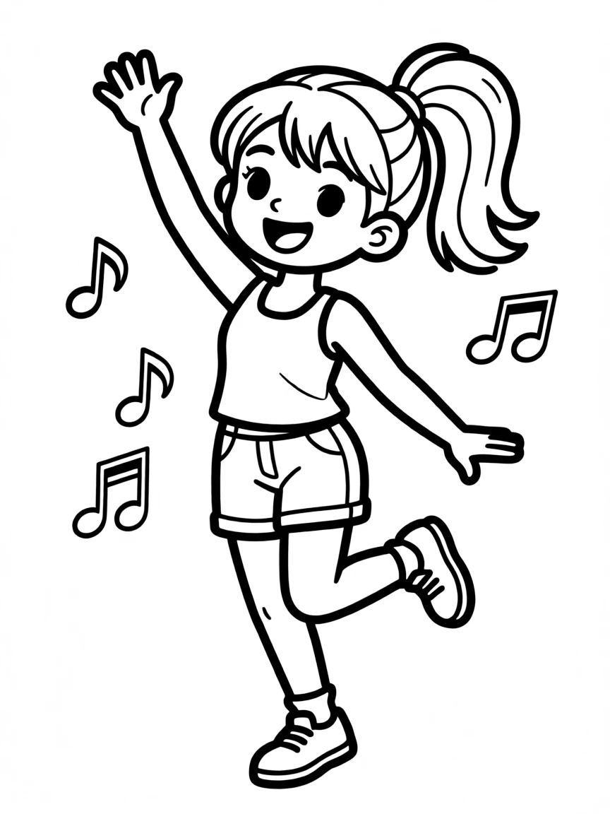Britney Spears dancing energetically.