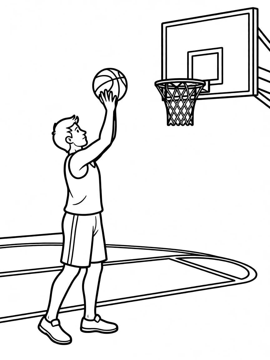 Stephen Curry shooting a basketball.