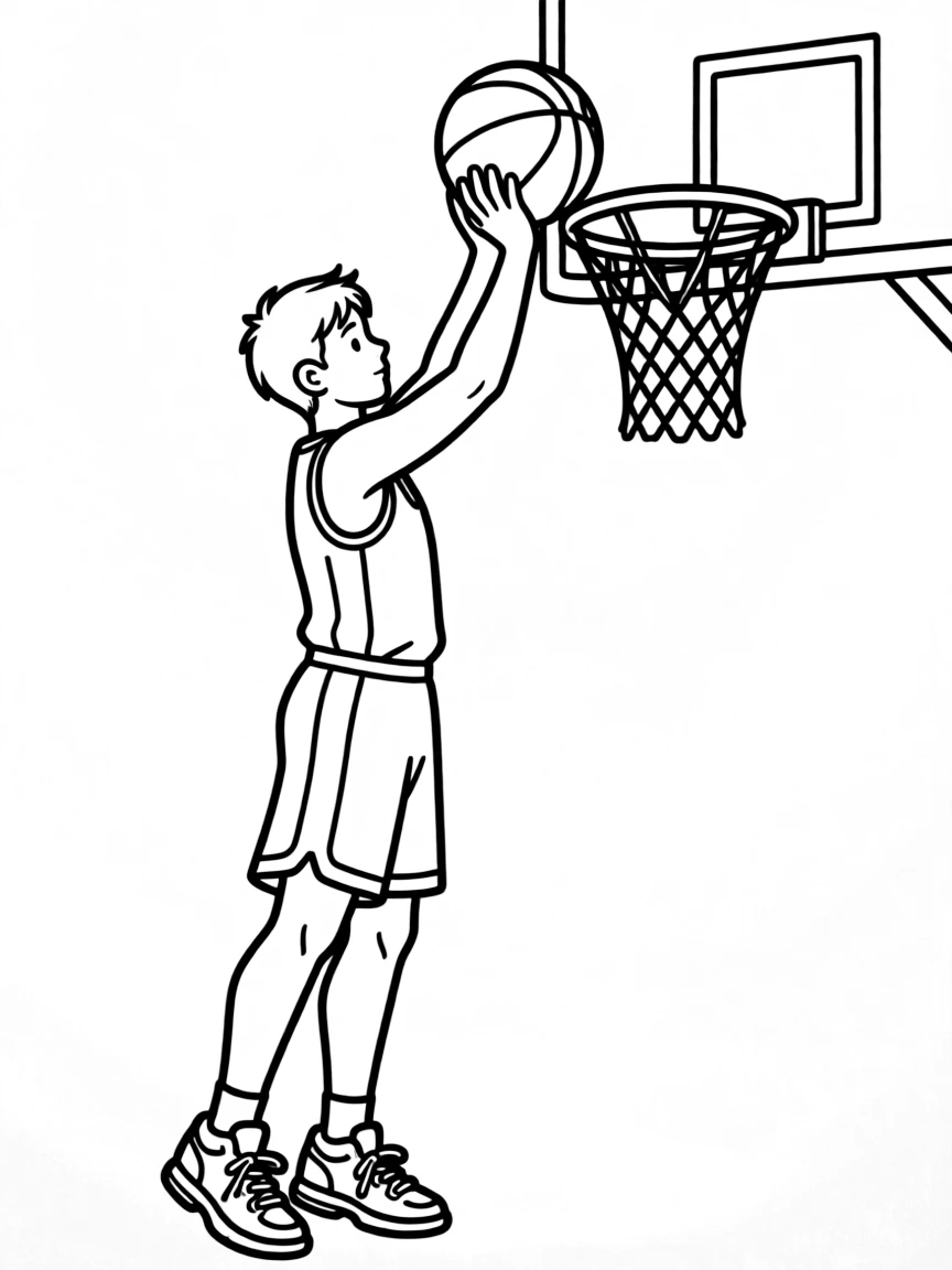 Joel Embiid shooting.