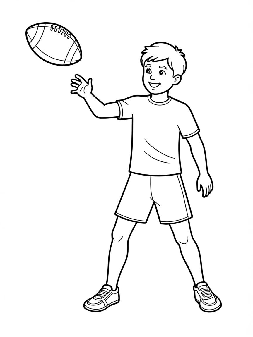 Patrick Mahomes throwing a football.