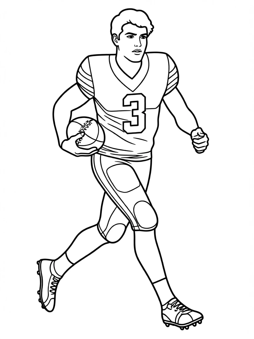 Russell Wilson running.
