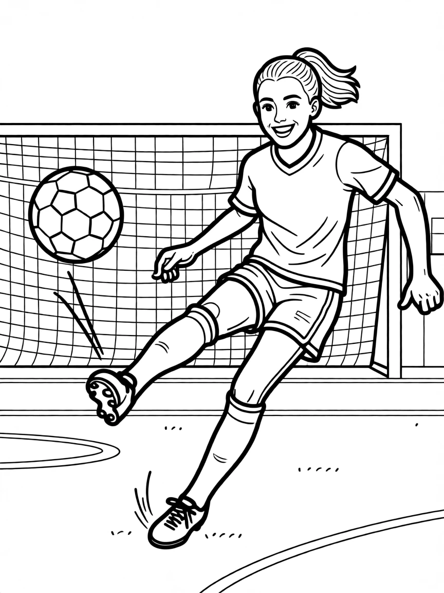Vivianne Miedema shooting.