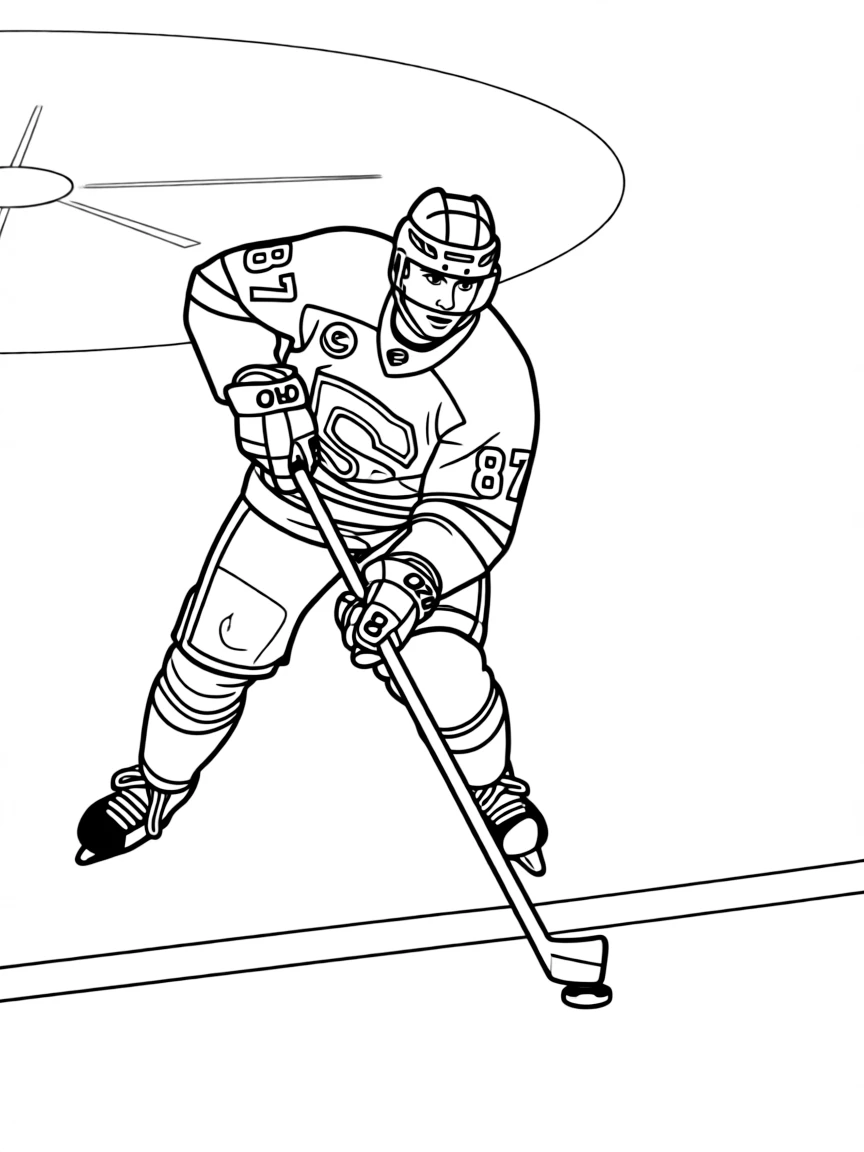 Sidney Crosby shooting.