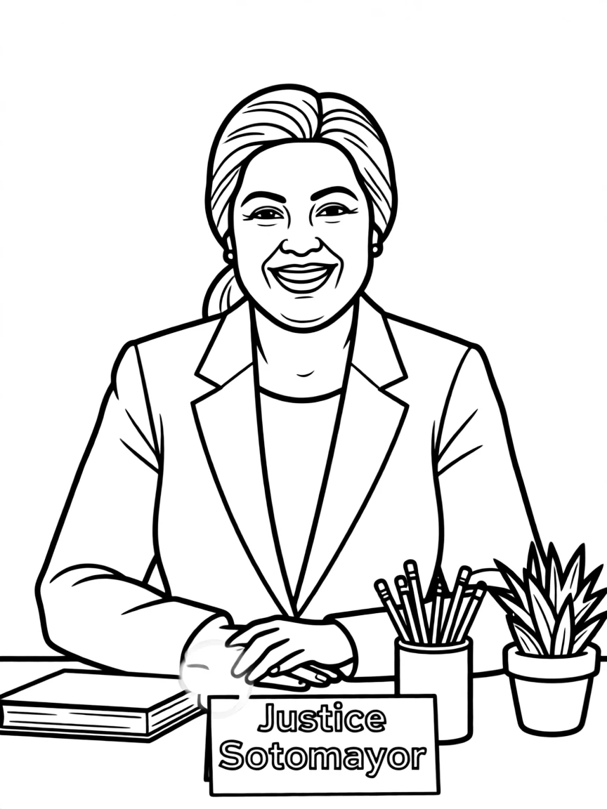 Sonia Sotomayor smiling.