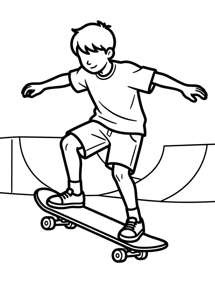 Tony Hawk on a skateboard.