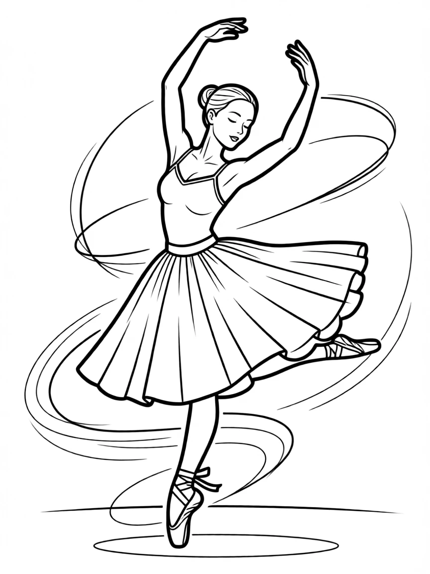 Misty Copeland dancing.