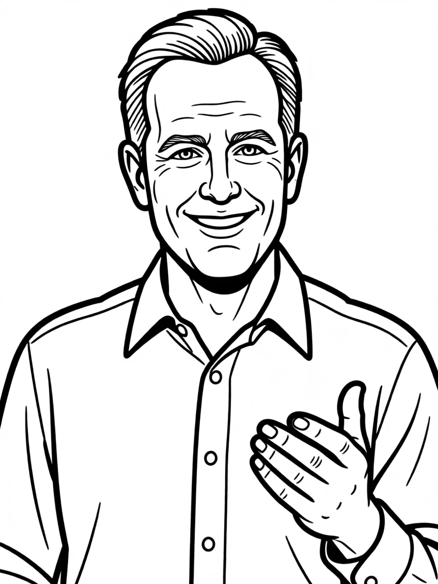 Tom Hanks smiling.