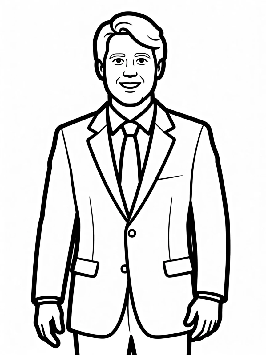 Justin Trudeau smiling.