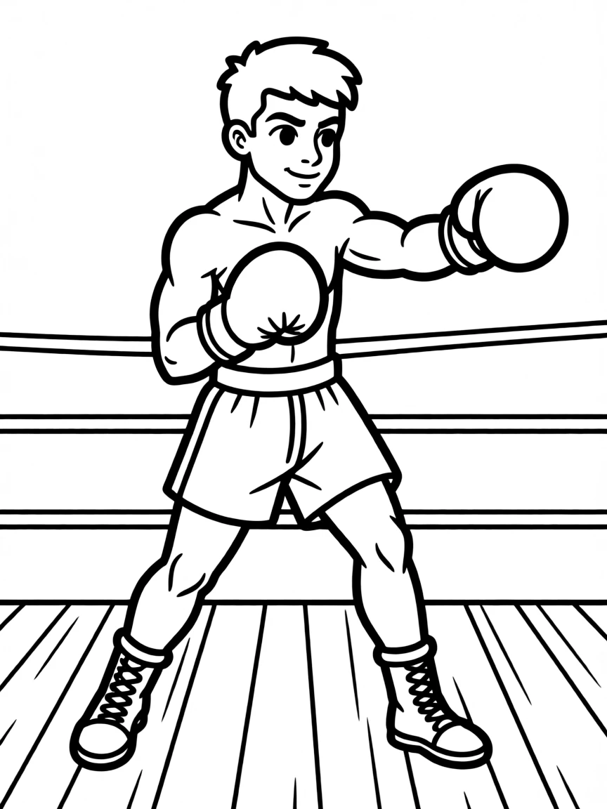 Muhammad Ali boxing.