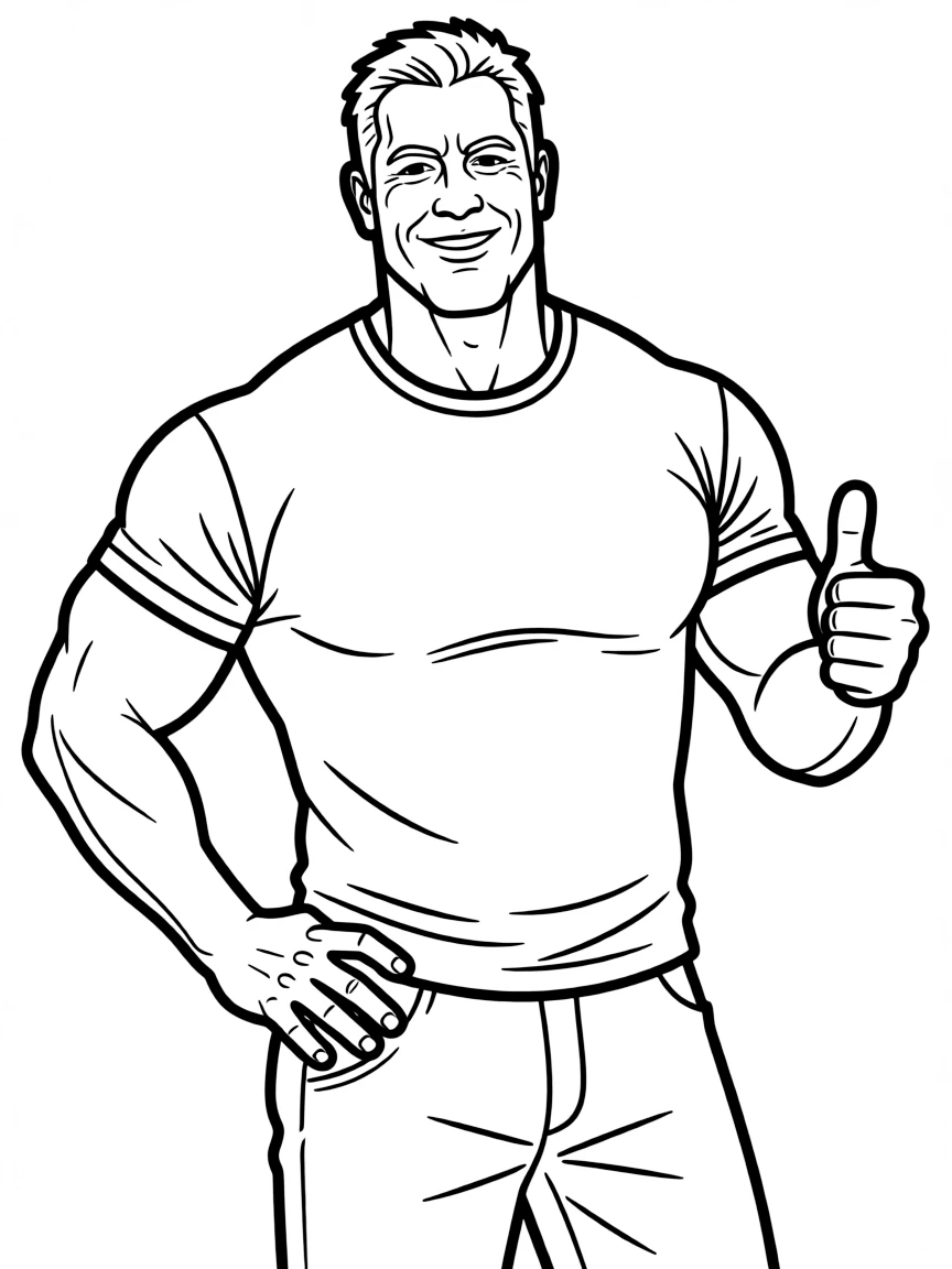 Dwayne "The Rock" Johnson smiling.