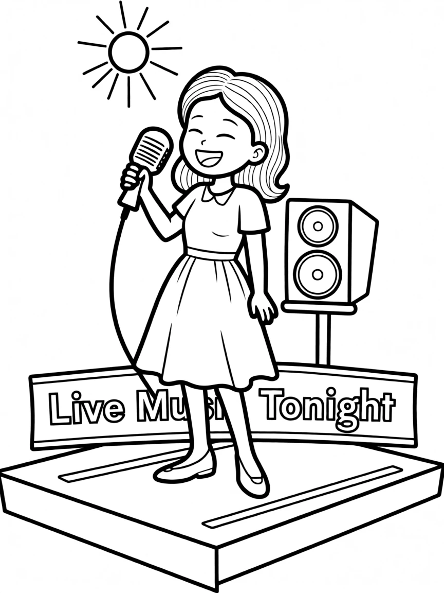 Camila Cabello singing.