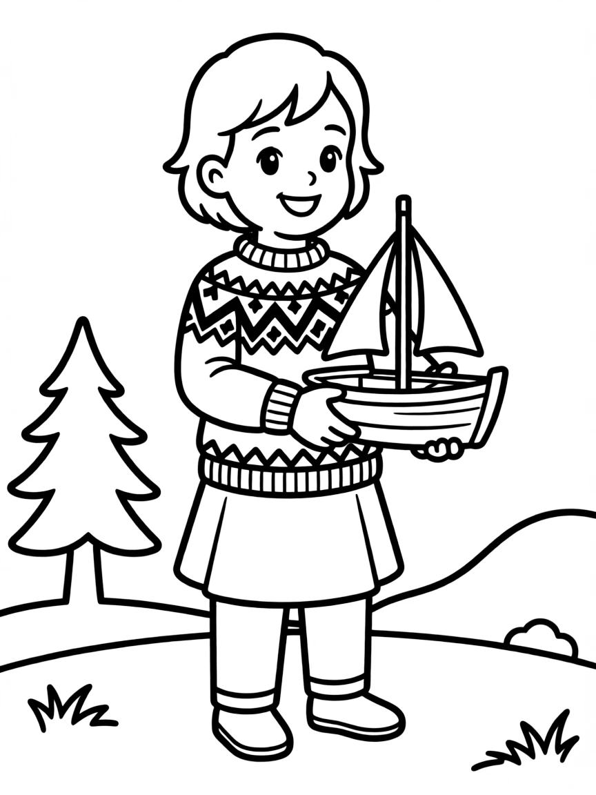 Norwegian child