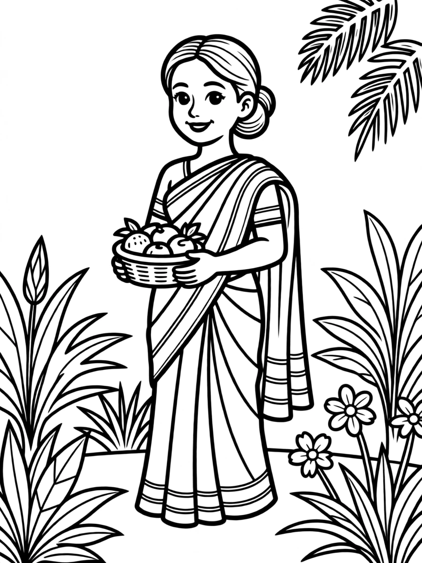 Sri Lankan woman