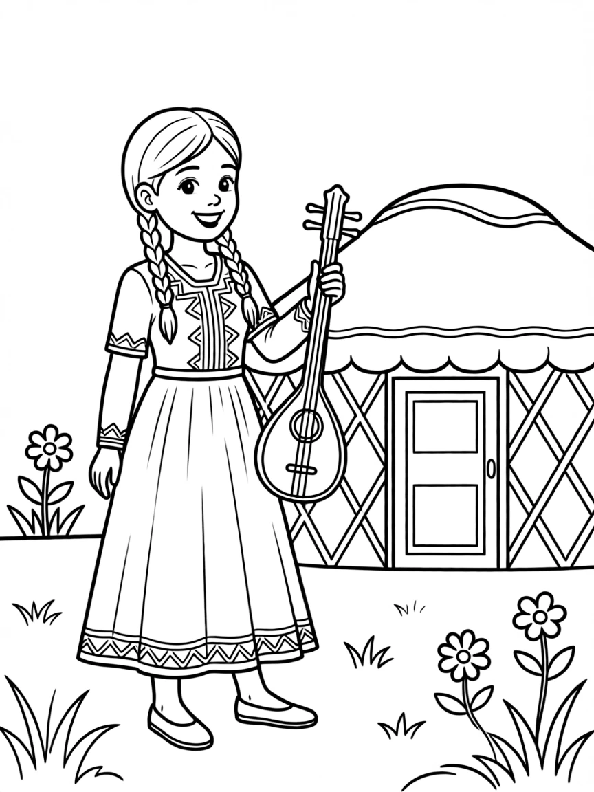Kazakhstani girl
