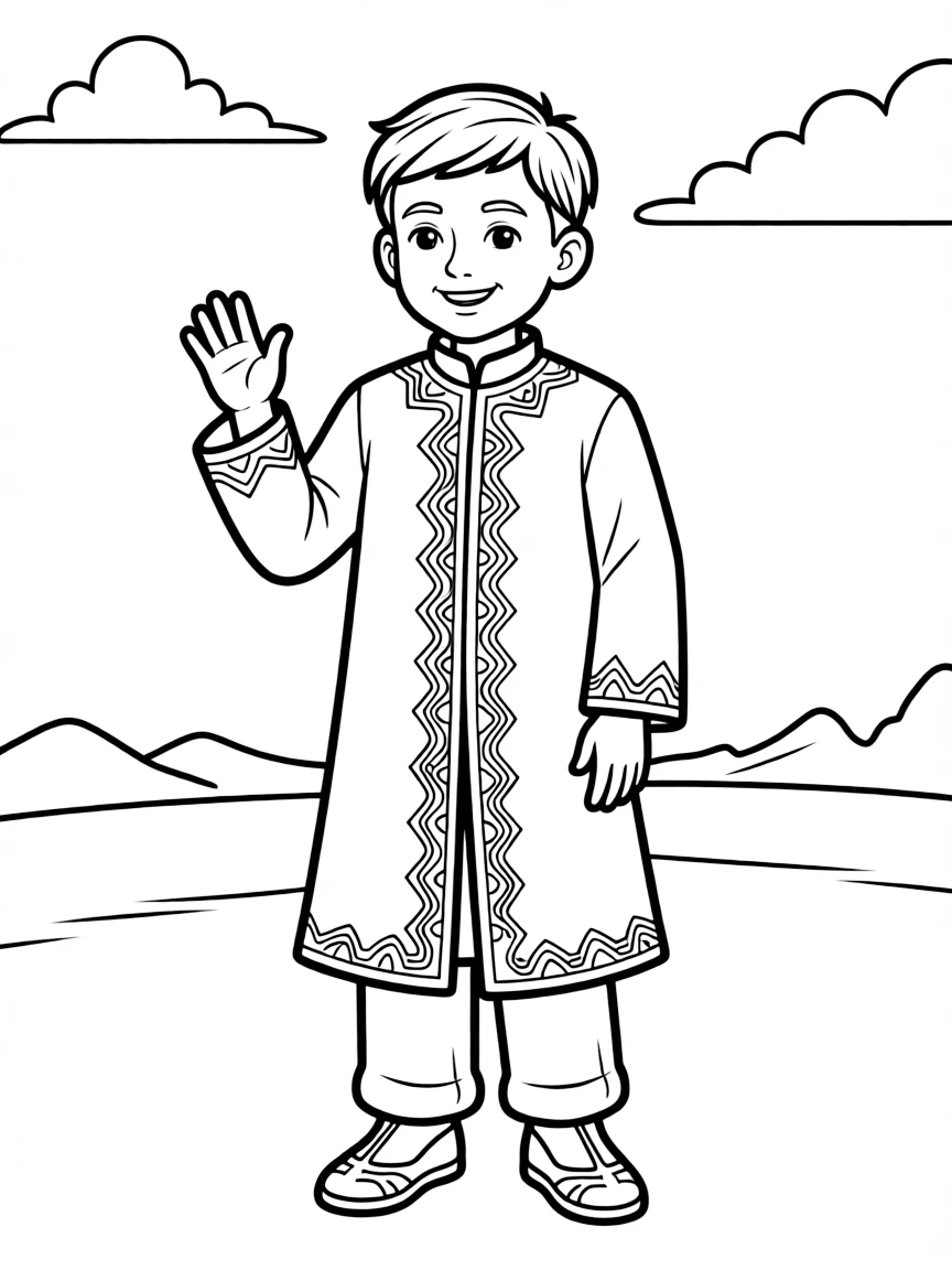 Uzbek boy