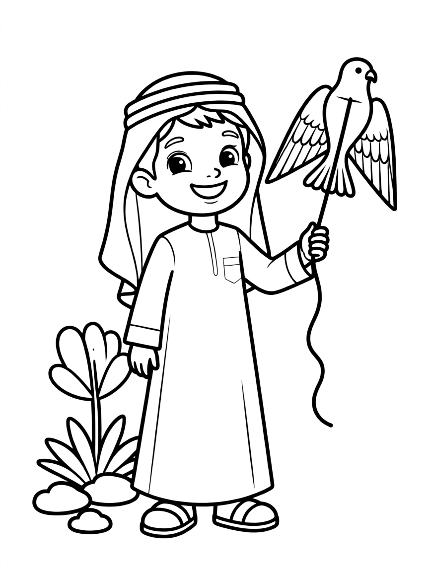Emirati child