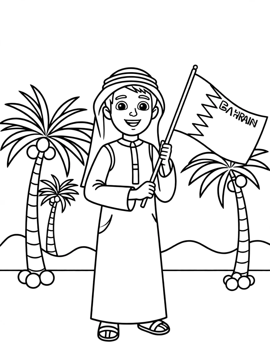 Bahraini boy