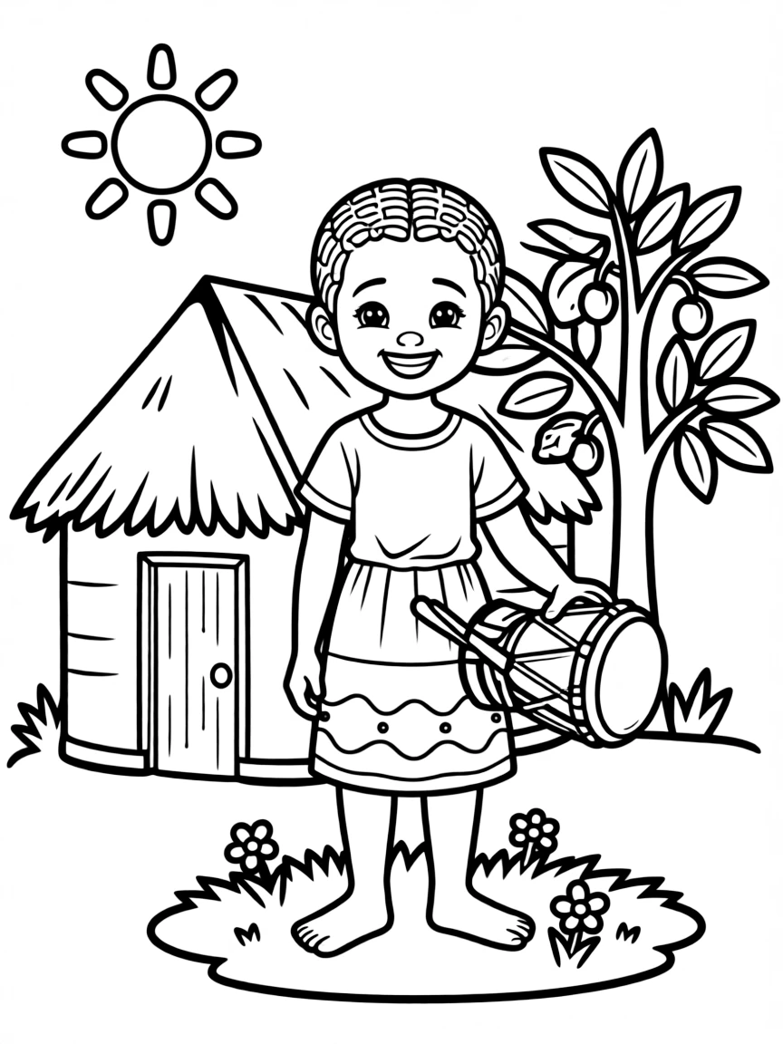 Rwandan child