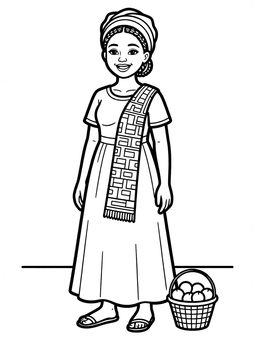 Ghanaian woman