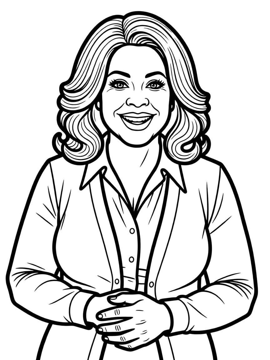 Oprah Winfrey smiling