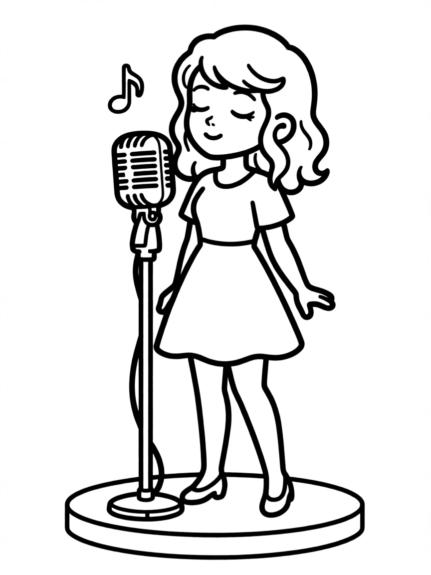 Taylor Swift singing