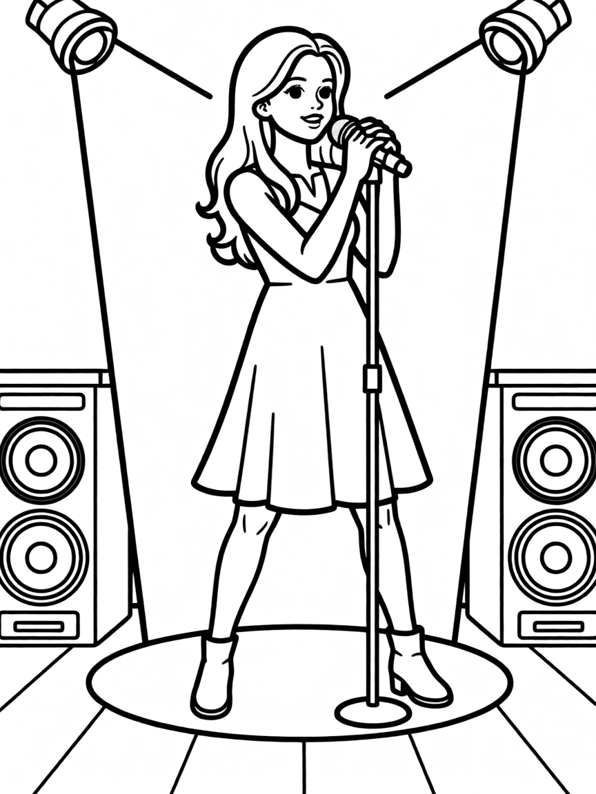 Taylor Swift on stage