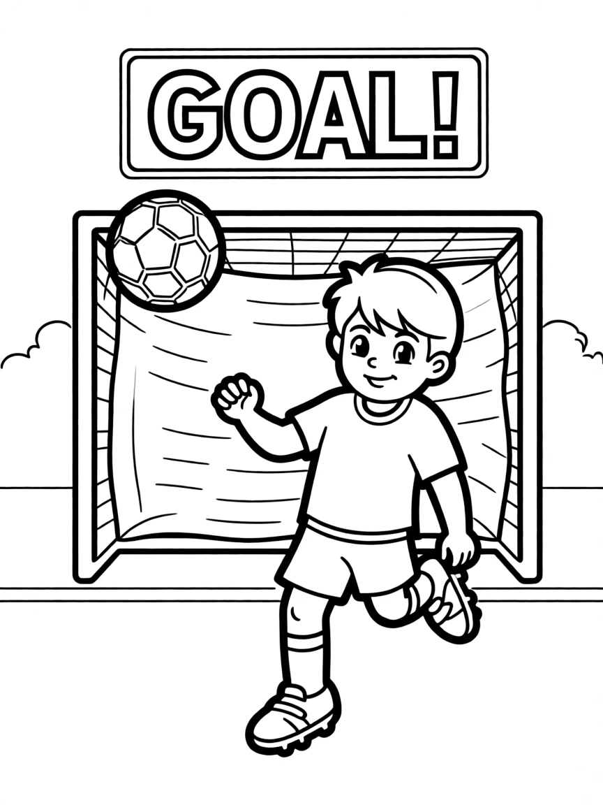Lionel Messi scoring a goal