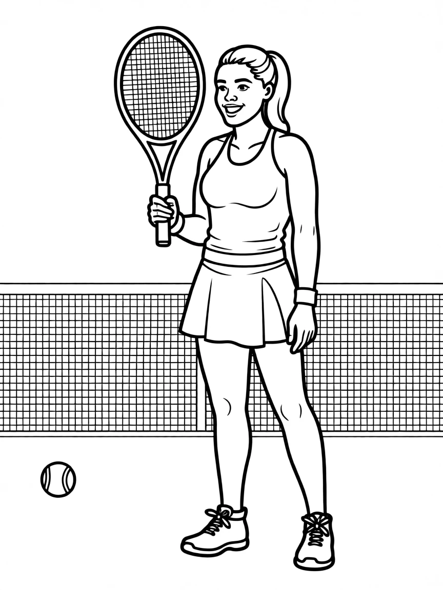 Serena Williams smiling
