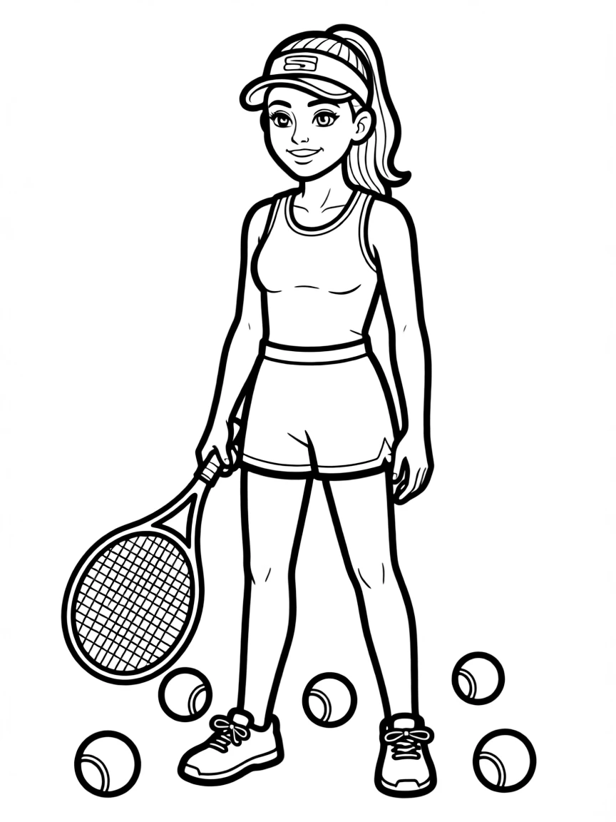 Serena Williams wearing a sports visor