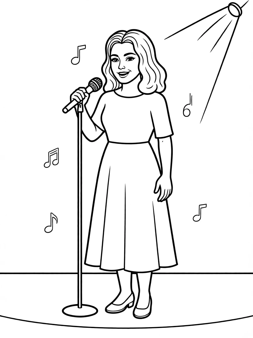 Adele singing