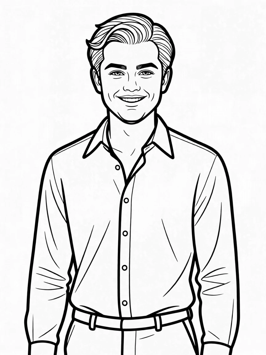 Leonardo DiCaprio smiling