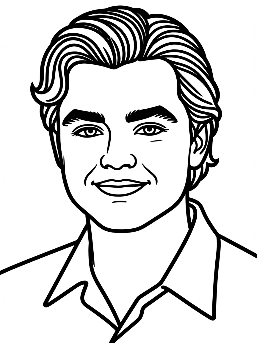 Leonardo DiCaprio smiling softly